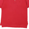 Vintage red Sport Valentino Polo Shirt - mens xx-large