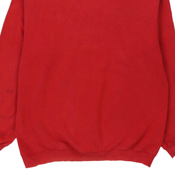 Vintage red Puma Sweatshirt - mens large