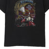 Vintage black Wild Roads Single Stitch Fruit Of The Loom T-Shirt - mens large