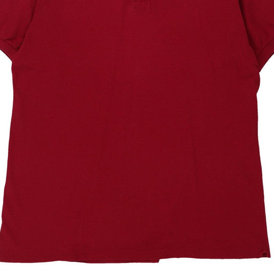 Vintage red Lacoste Polo Shirt - mens x-large