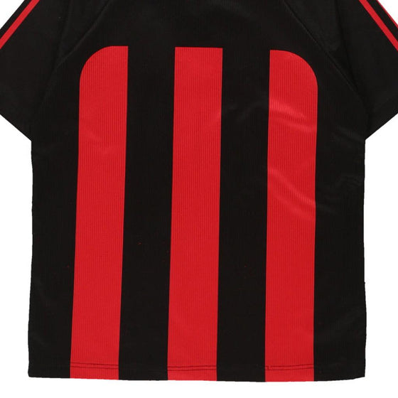 Vintage red AC Milan Replica Football Shirt - boys medium