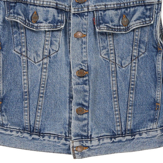 Vintage blue Levis Denim Gilet - mens small