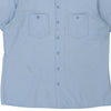 Vintage blue Dickies Short Sleeve Shirt - mens xx-large