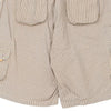 Vintage beige Ganesh Cargo Shorts - mens 36" waist