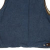 Vintage blue Wrangler Denim Gilet - womens xx-large