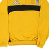 Vintage yellow FC Siena Kappa Track Jacket - mens x-large