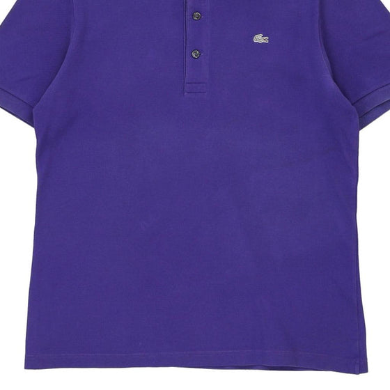 Vintage purple Lacoste Polo Shirt - mens medium