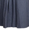 Vintage blue Les Copains Pleated Skirt - womens 36" waist