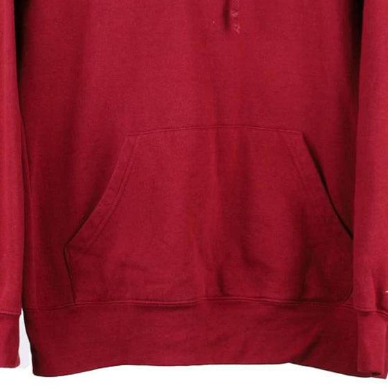 Vintage burgundy Central Wildcats Badger Sport Hoodie - mens small