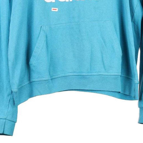 Vintage blue Bootleg Adidas Hoodie - womens small