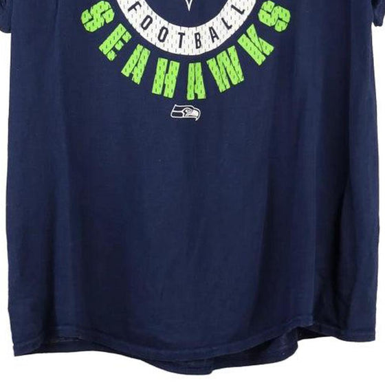 Vintage blue Seattle Seahawks Nfl T-Shirt - mens large