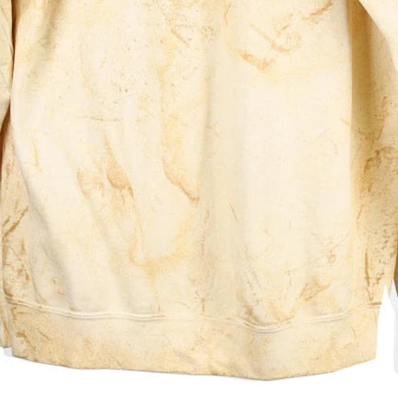 Vintage cream Pawz Sweatshirt - mens large