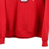 Vintage red Ohio State Red Oak Sweatshirt - mens large