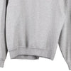 Vintage grey Fruit Of The Loom Sweatshirt - mens medium