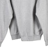 Vintage grey Fruit Of The Loom Sweatshirt - mens medium