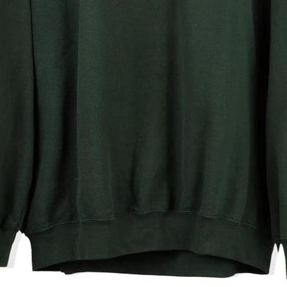 Vintage green Gildan Sweatshirt - mens x-large