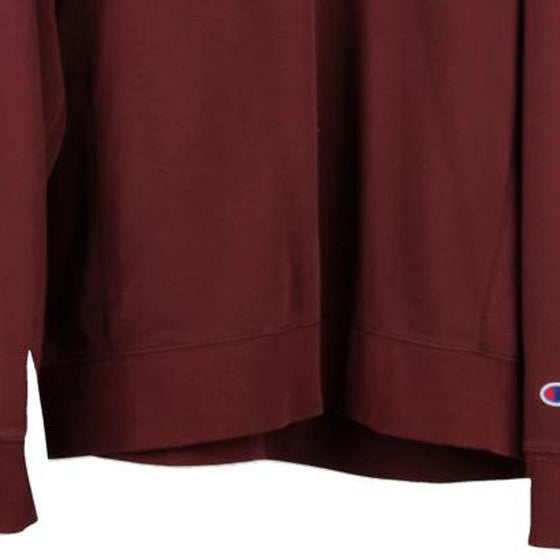 Vintage burgundy Champion Sweatshirt - mens x-large