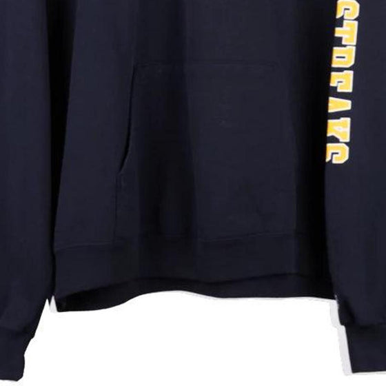 Vintage navy Champion Hoodie - mens x-large