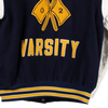 Vintage navy Marissa Falcons Varsity Varsity Jacket - womens large