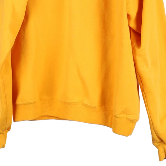 Vintage yellow Champion Hoodie - mens medium