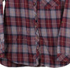 Vintage burgundy Age 11-12 Be Cool Flannel Shirt - boys large