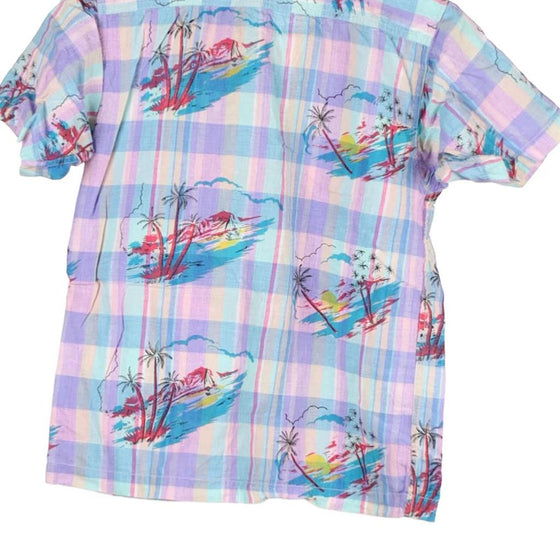 Vintage multicoloured Age 12-13 Mississippi Patterned Shirt - girls small