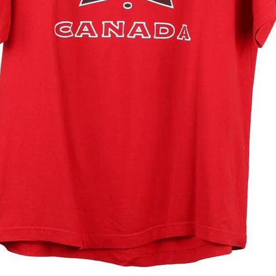 Vintage red Canada Puma T-Shirt - mens x-large