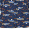 Vintage navy Route 66 Hawaiian Shirt - mens large