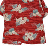 Vintage red Ubc Hawaiian Shirt - mens medium