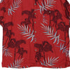 Vintage red Caribbean Blues Hawaiian Shirt - mens x-large