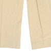 Vintage beige Unbranded Trousers - womens 29" waist