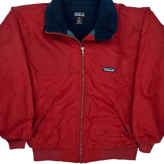 Made In Usa Patagonia Jacket - XS Red Polyester