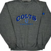 Colts Football Puma Graphic Sweatshirt - Large Grey Cotton Blend