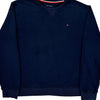 Tommy Hilfiger Sweatshirt - XL Navy Cotton Blend