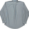 Tommy Hilfiger Striped Shirt - Large Blue Cotton