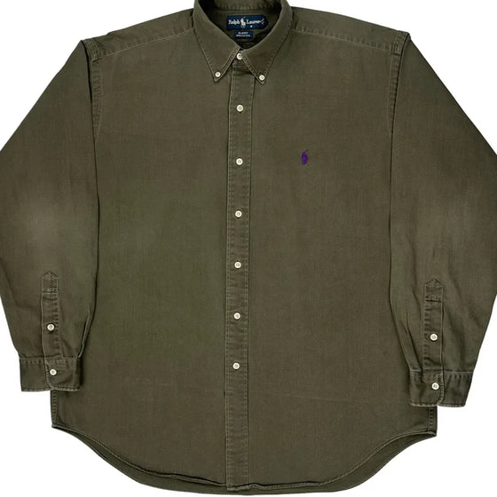 Blaire Ralph Lauren Shirt - Large Green Cotton