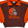 Cleveland Browns Hummer Sportswear Graphic Sweatshirt - XL Brown Cotton Blend