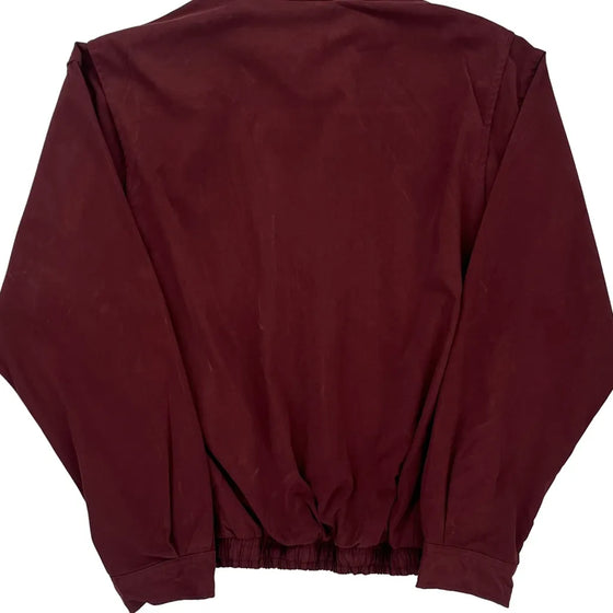 Ralph Lauren Harrington Jacket - Large Burgundy Polyester