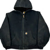 Carhartt Oversized Jacket - XL Black Cotton