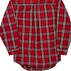 Carhartt Checked Shirt - Medium Red Cotton