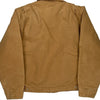 Carhartt Cropped Jacket - Large Brown Cotton