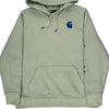 Carhartt Graphic Hoodie - XL Green Cotton Blend