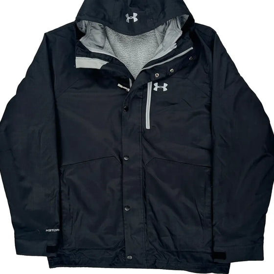 Waterproof Under Armour Waterproof Jacket - Large Black Polyester