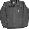 Klondex Mines Ltd Carhartt Jacket - XL Grey Cotton Blend