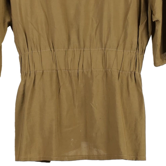 Vintage khaki Unbranded Shirt - womens small