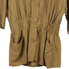 Vintage khaki Unbranded Shirt - womens small