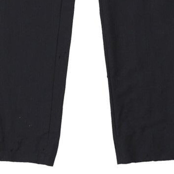 Prada Trousers - 33W UK 14 Navy Wool