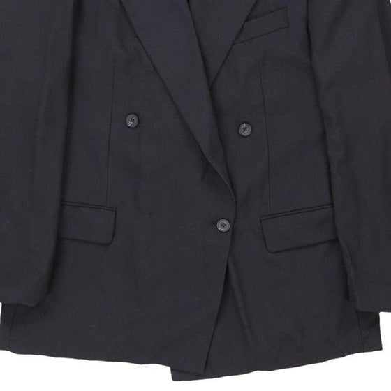 Vintage navy Aquascutum Blazer - mens medium