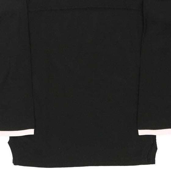 Ralph Lauren Long Sleeve T-Shirt - Medium Black Cotton