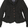 Cavalli Class Jacket - Medium Black Polyester Blend